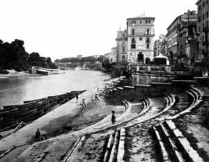 l'antico porto di Ripetta