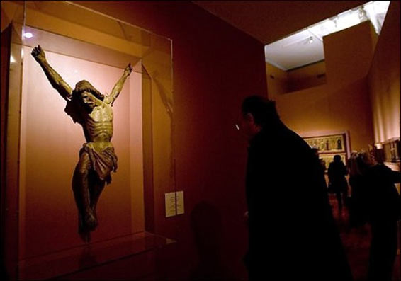 Giovanni di Balduccio (attr.), scultura lignea, 1330 ca.