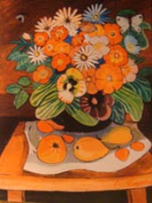 vaso con fiori